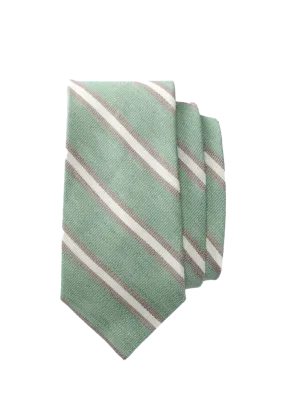 DH Stripe Tie Tidal Green