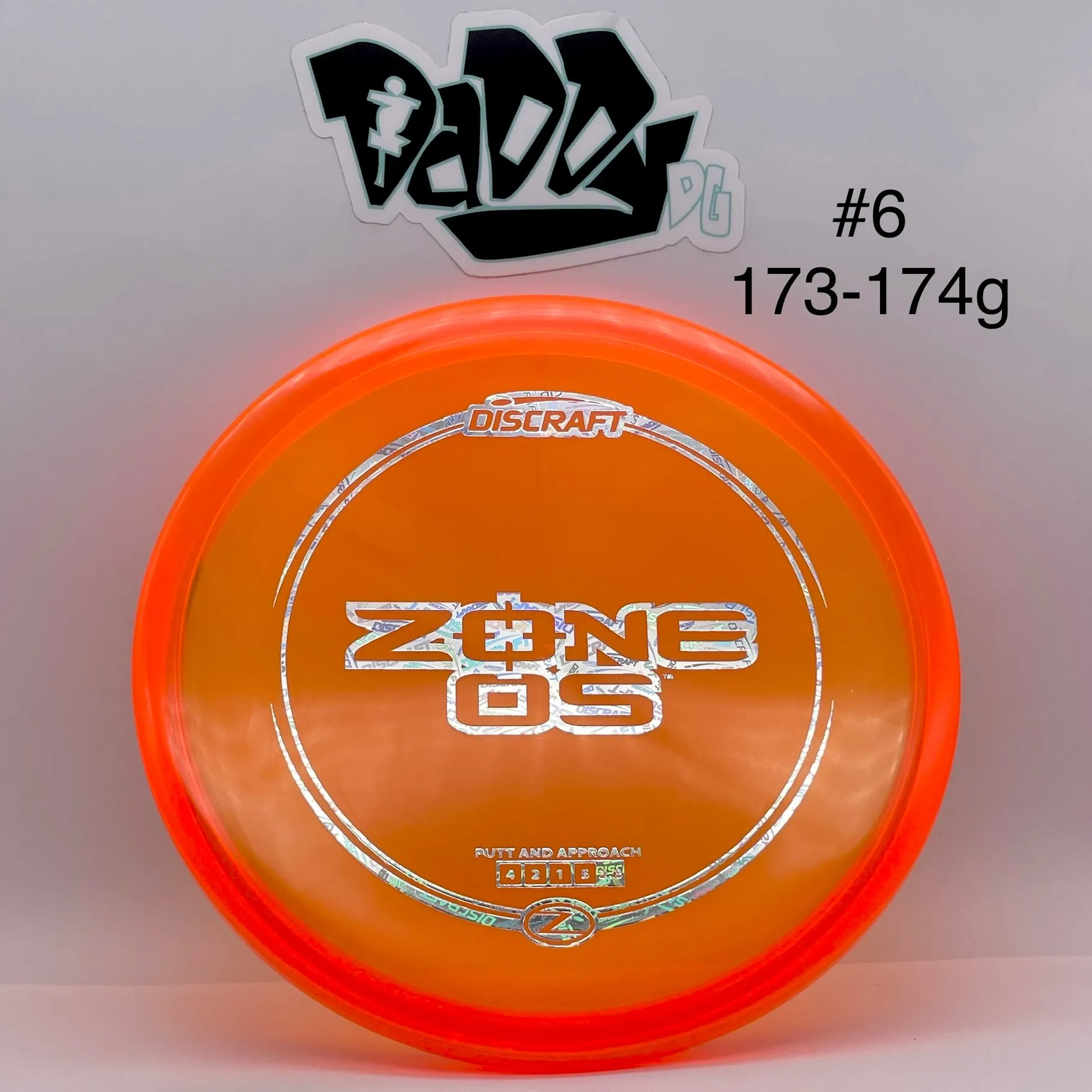 Discraft Z-Line Zone OS Putt & Approach