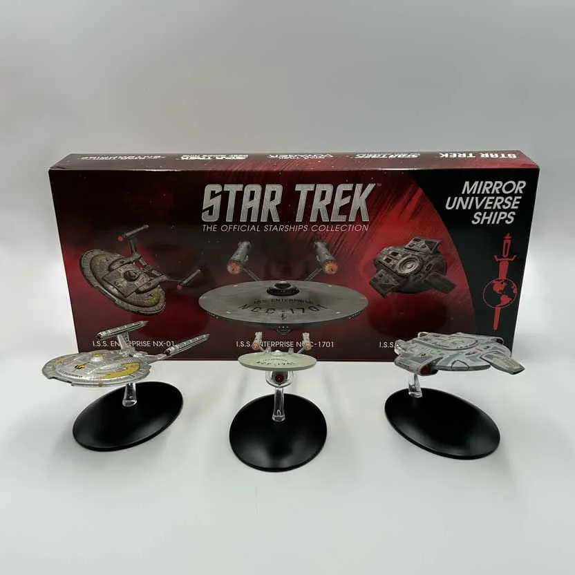 Eaglemoss Star Trek Mirror Universe Starships Box Set Diecast Mini Replica Set