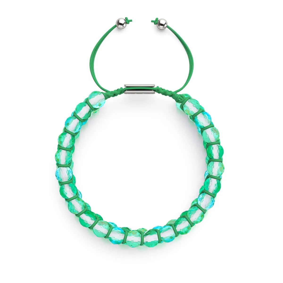 Emerald | Silver | Prisma Vitality Bracelet