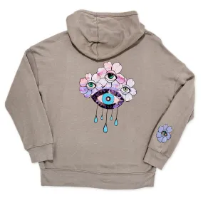 FLOWER CROWN STONE HOODIE