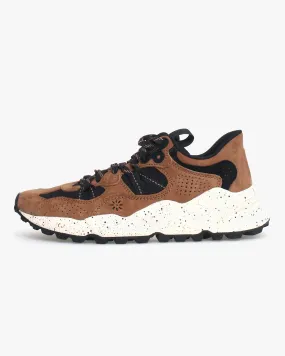 Flower Mountain Tiger Hill Suede & Nylon Mesh - Brown