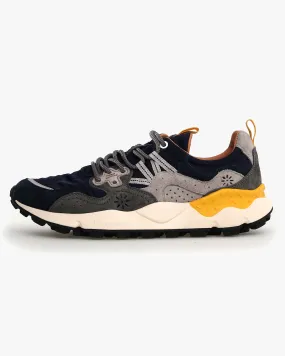 Flower Mountain Yamano 3 Suede & Nylon - Navy / Blue / Grey