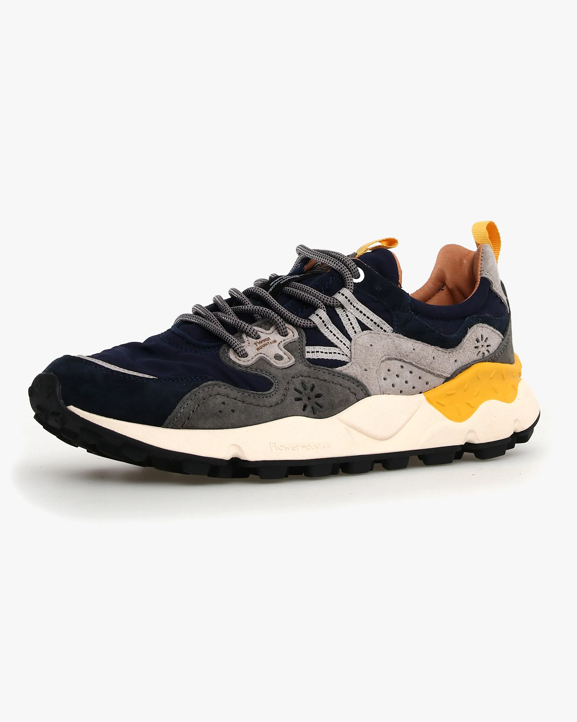 Flower Mountain Yamano 3 Suede & Nylon - Navy / Blue / Grey