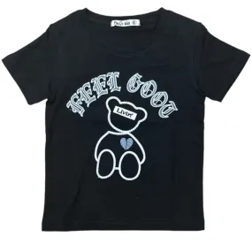 Focus Kids 'Feel Good' T-Shirt (Black) 80525K/JB