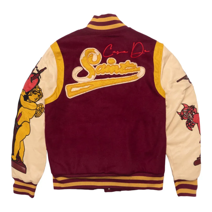 FROST ORIGINALS: Casa De Wool Varsity Jacket F1071