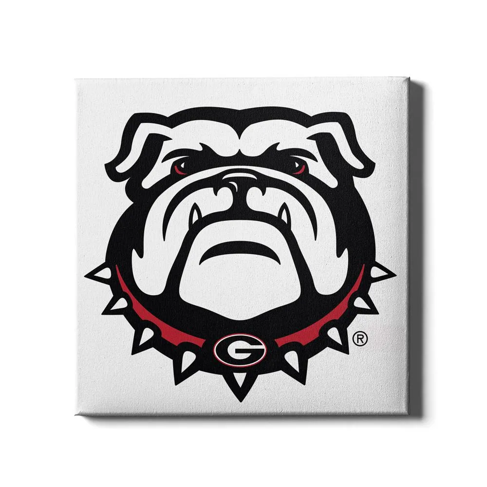 Georgia Bulldogs - Bulldog on White