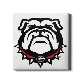 Georgia Bulldogs - Bulldog on White