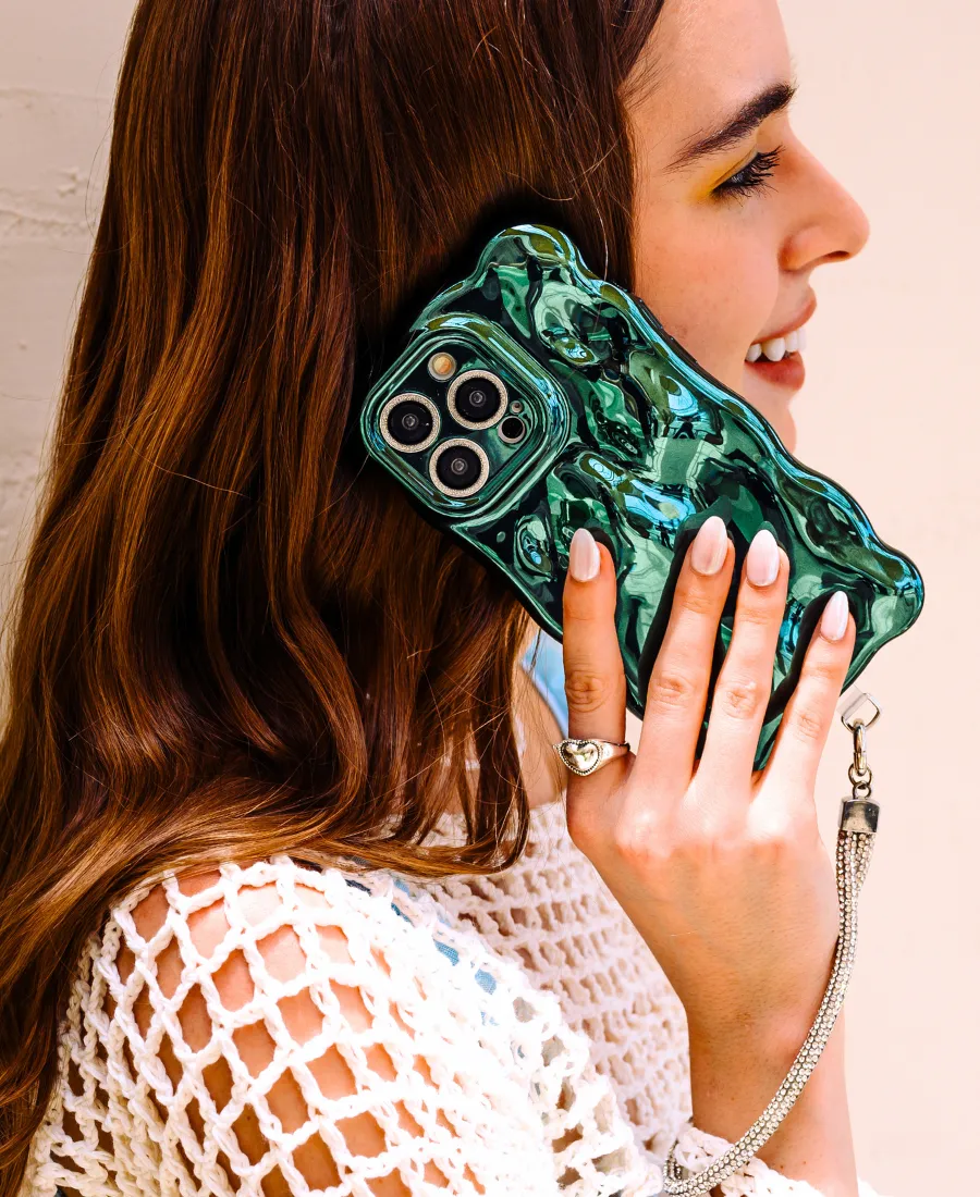 Green Metallic Fantasy Phone Case