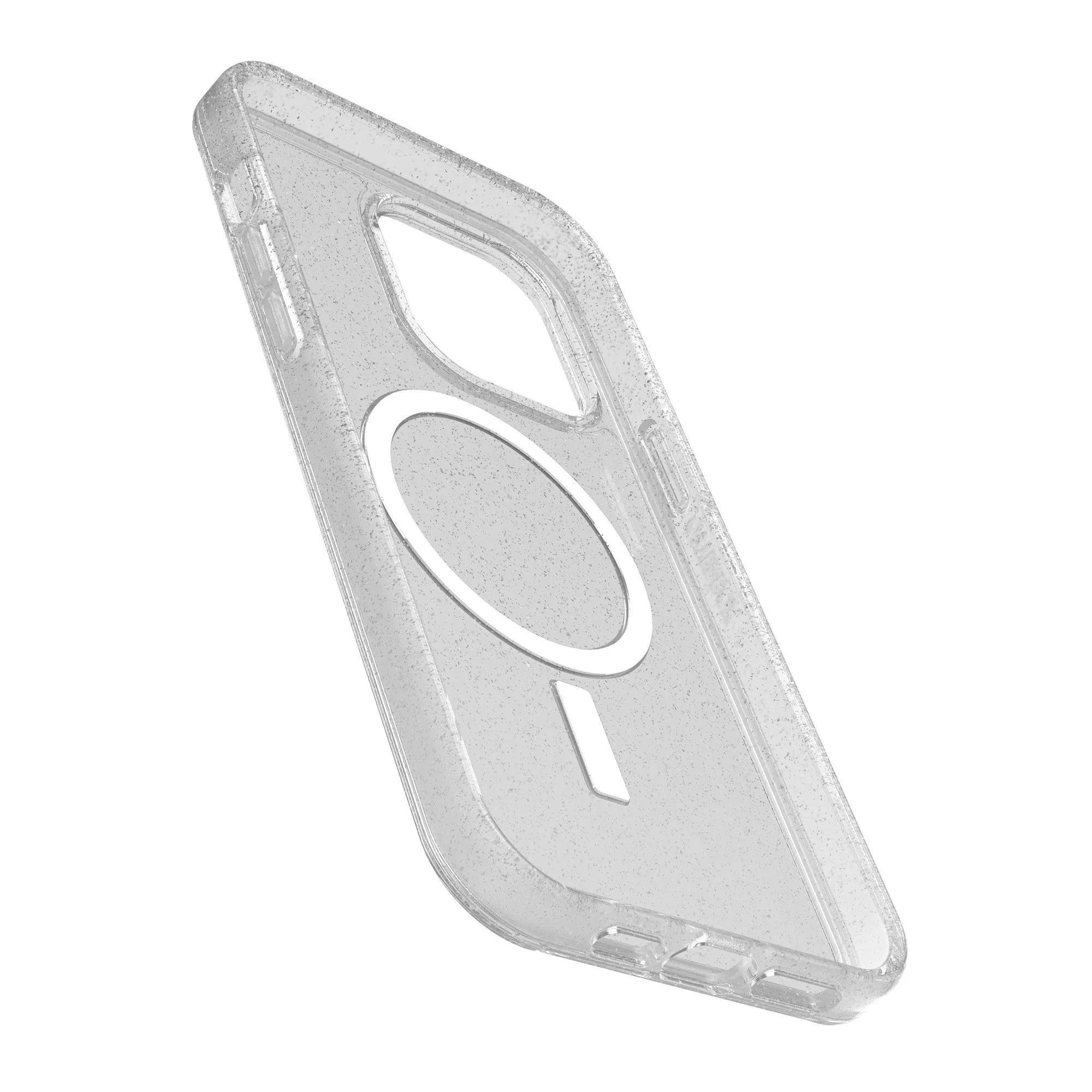 iPhone 14 Pro Max Otterbox Symmetry  w/ MagSafe Clear Series Case - Silver (Stardust) - 15-10283