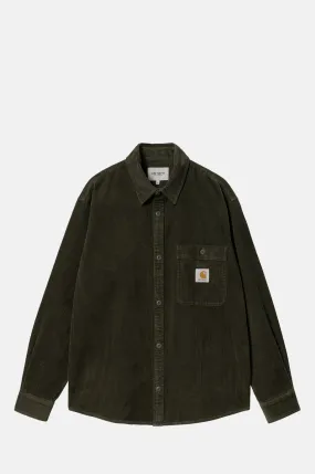 L/S Flint Shirt Office Green