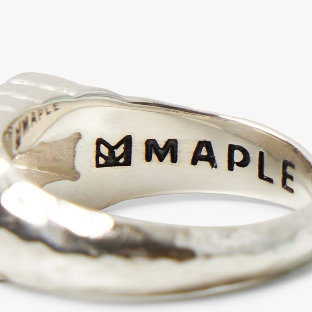 Maple Cookie Signet / Silver 925