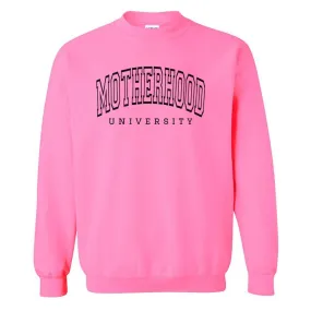 'Motherhood University' Crewneck Sweatshirt