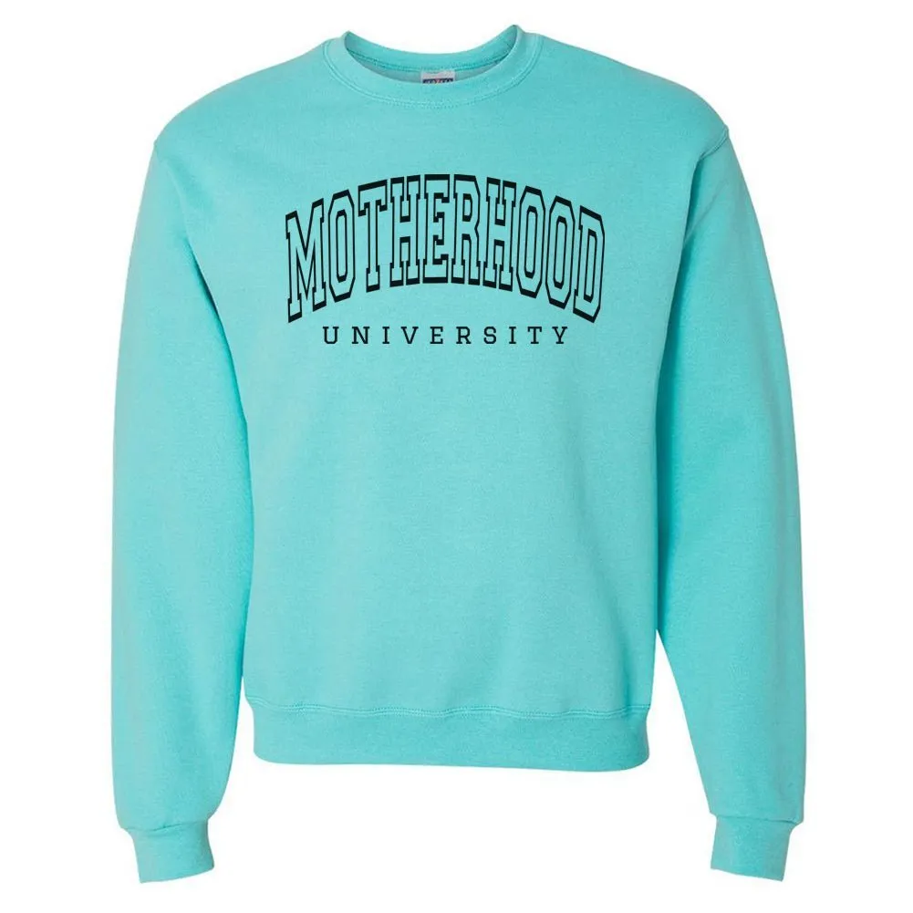 'Motherhood University' Crewneck Sweatshirt