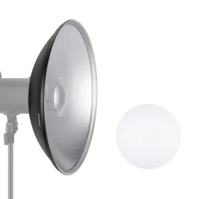 NEEWER Aluminum Standard Reflector Beauty Dish