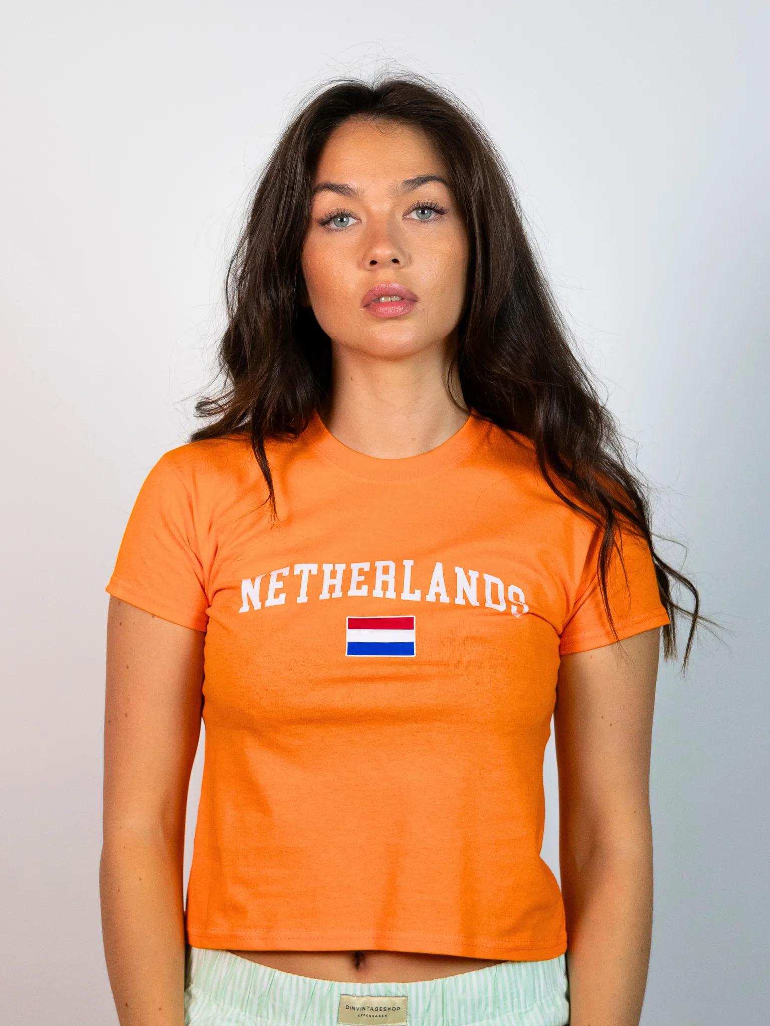 NETHERLANDS, BABY TEE - ORANGE