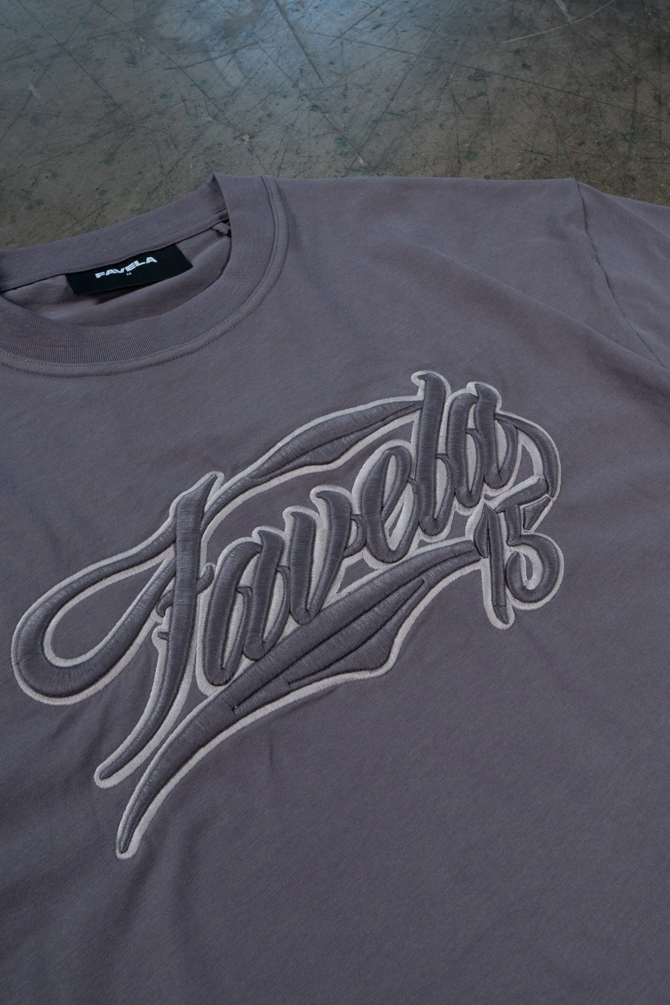 NEW 3D COLLEGE DARK GREY T-SHIRT