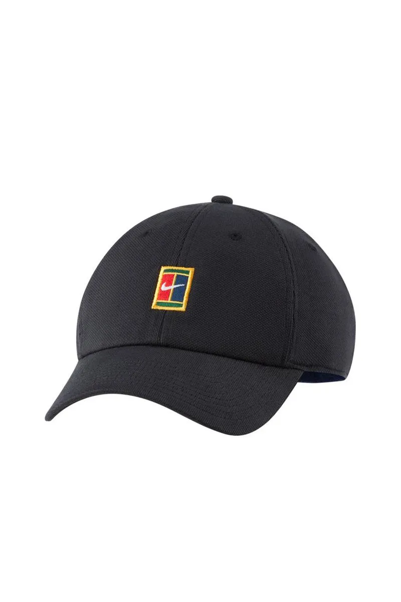 Nike Court Heritage 86 Logo Tennis Hat - Black