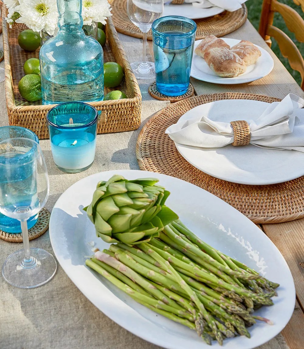 Ojai Glazed Oval Platter