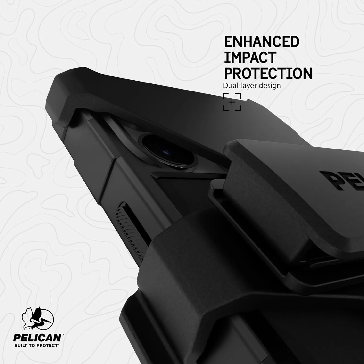 Pelican iPhone 15 Pro Max Case Shield with Magsafe Black