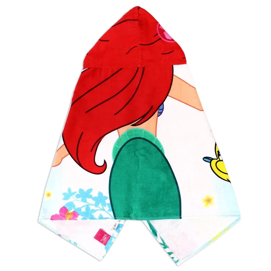 Personalized Embroidered Hooded Towel - Little Mermaid