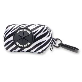 poop bag pouch - zebra ween