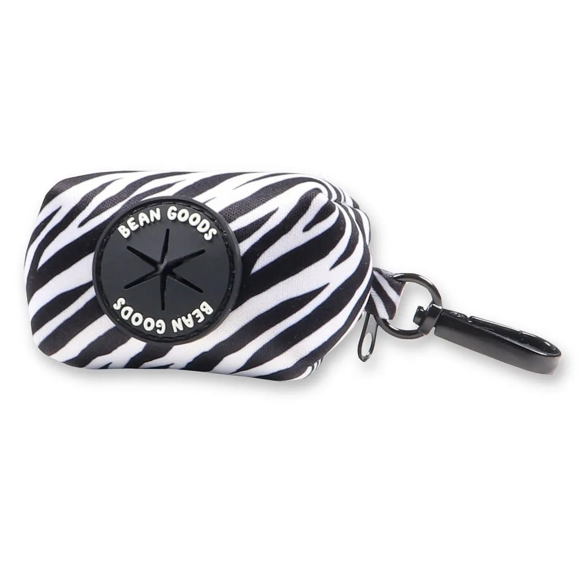 poop bag pouch - zebra ween