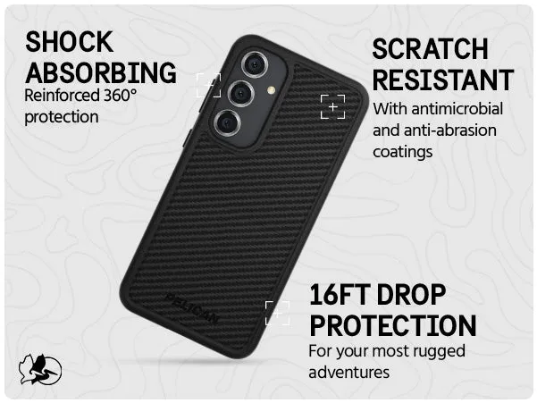 Protector Case For Samsung Galaxy S24  - Carbon