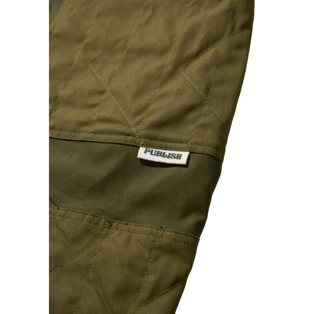 PUBLISH PBYPB PATCH WIDE SHORTS-KHAKI