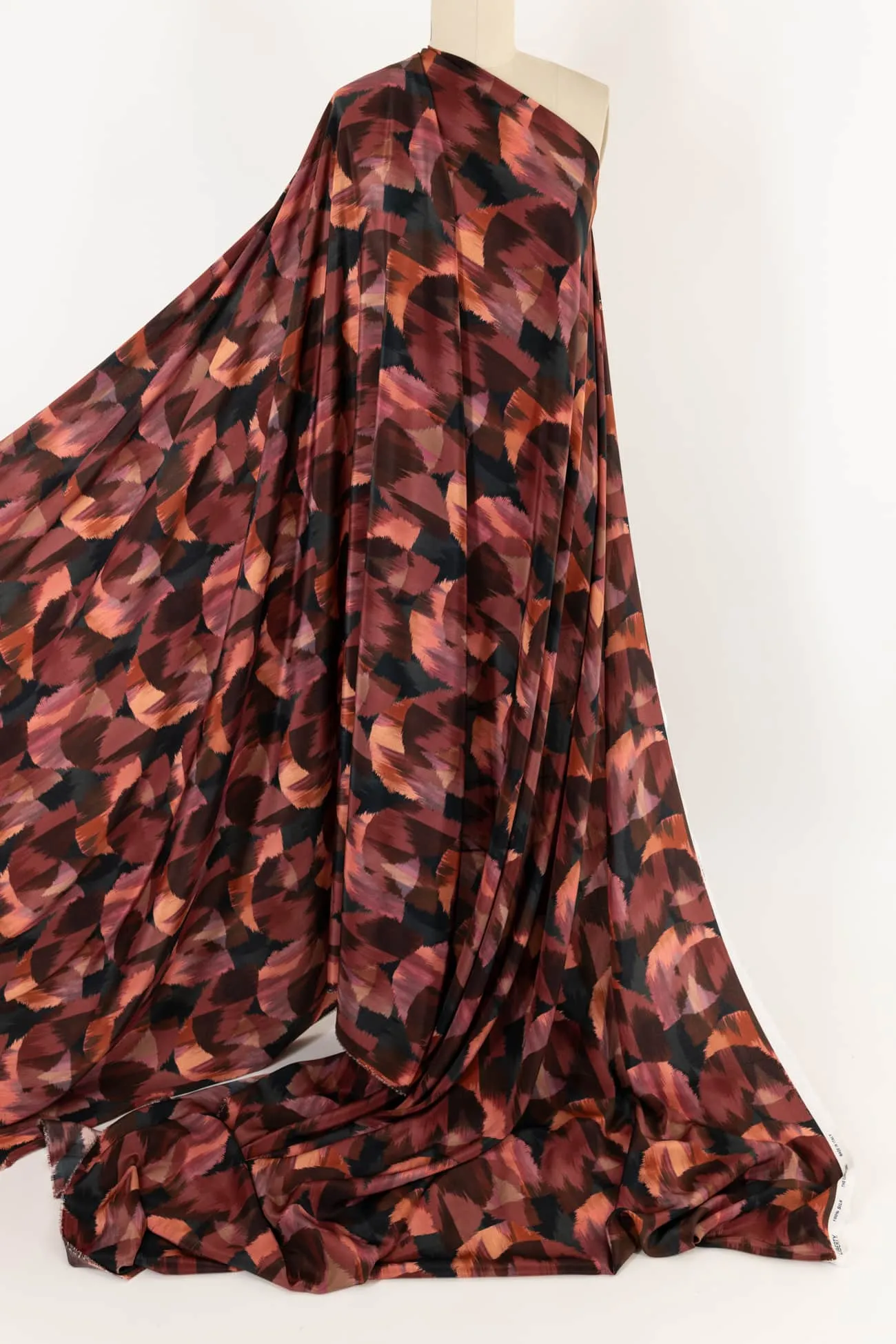 Redfield Tulips Liberty Silk Crepe de Chine Woven