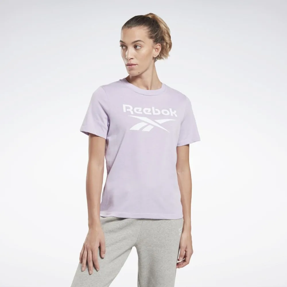 Reebok Apparel Women Reebok Identity T-Shirt PUROAS