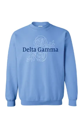 Roses and DG Crewneck