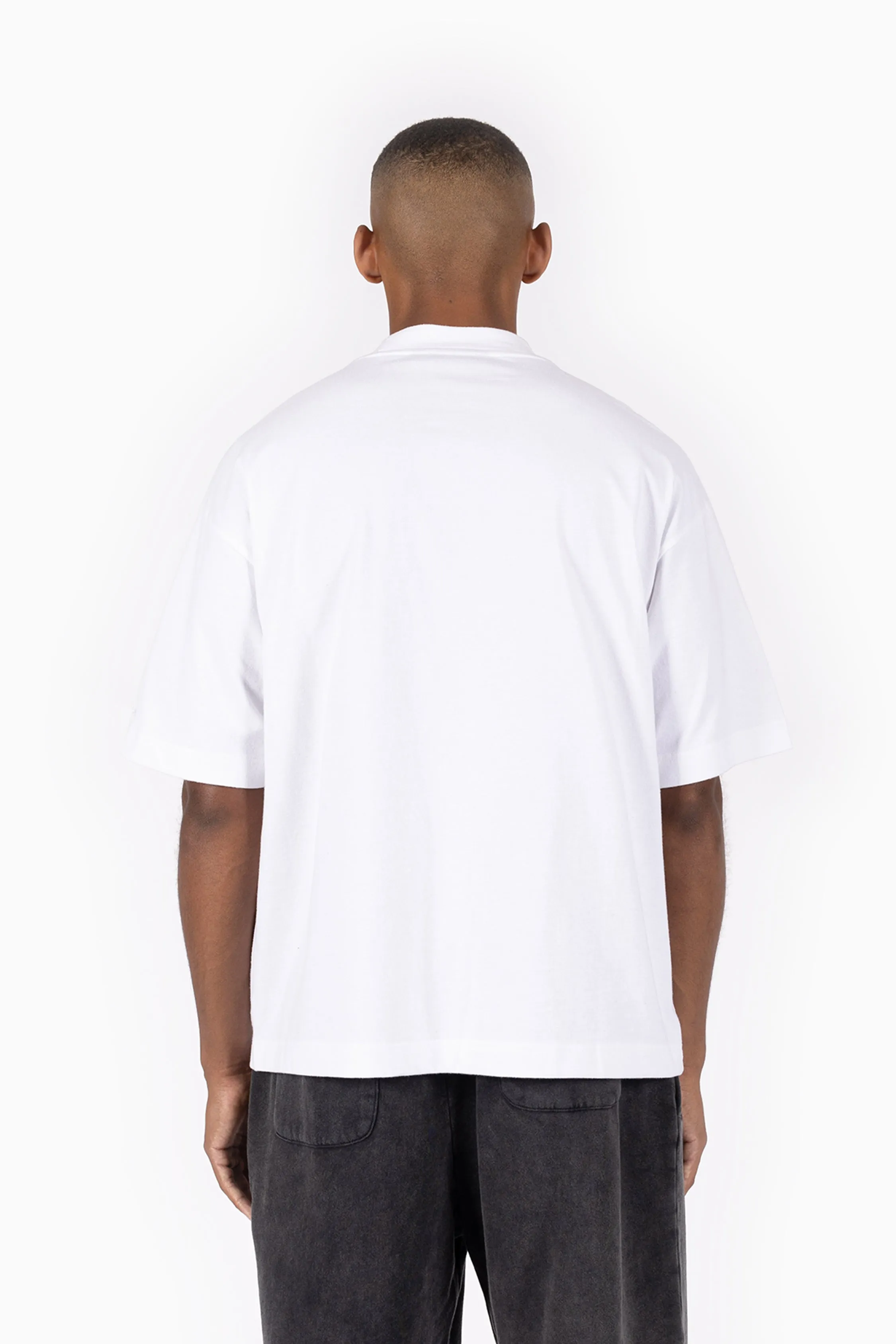 RUNSTITCH WHITE T-SHIRT