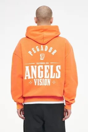 Salal Oversized Hoodie Vintage Washed Sunrise Orange