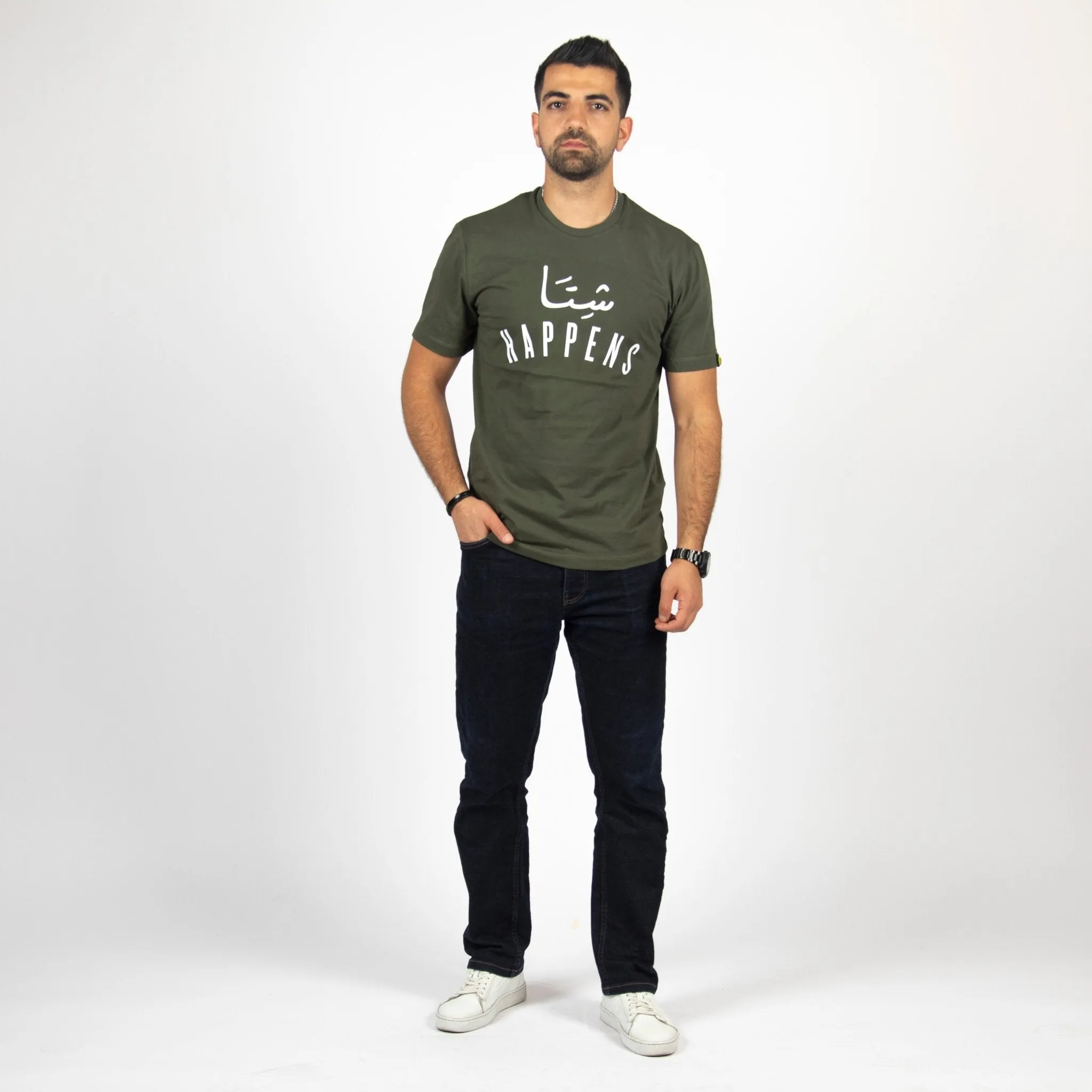 Shetta Happens | Basic Cut T-shirt