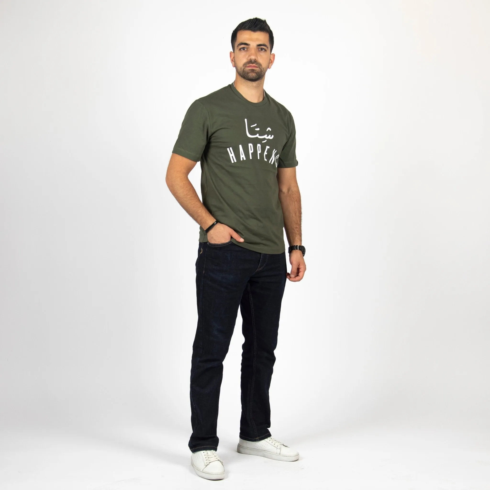 Shetta Happens | Basic Cut T-shirt