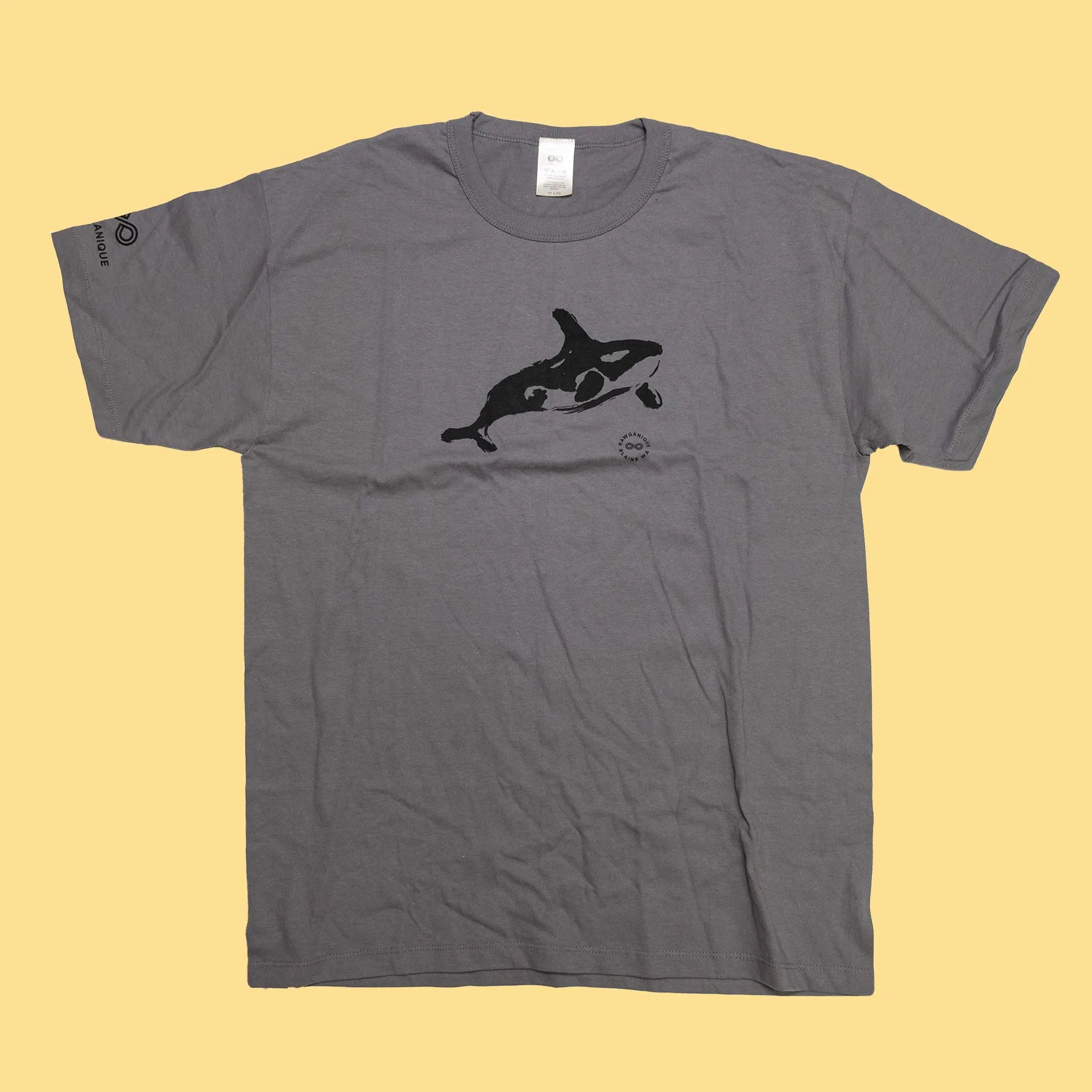 SONOMA Printed 100% Organic Cotton T-shirt (Made in USA) (Unisex) (Orca)