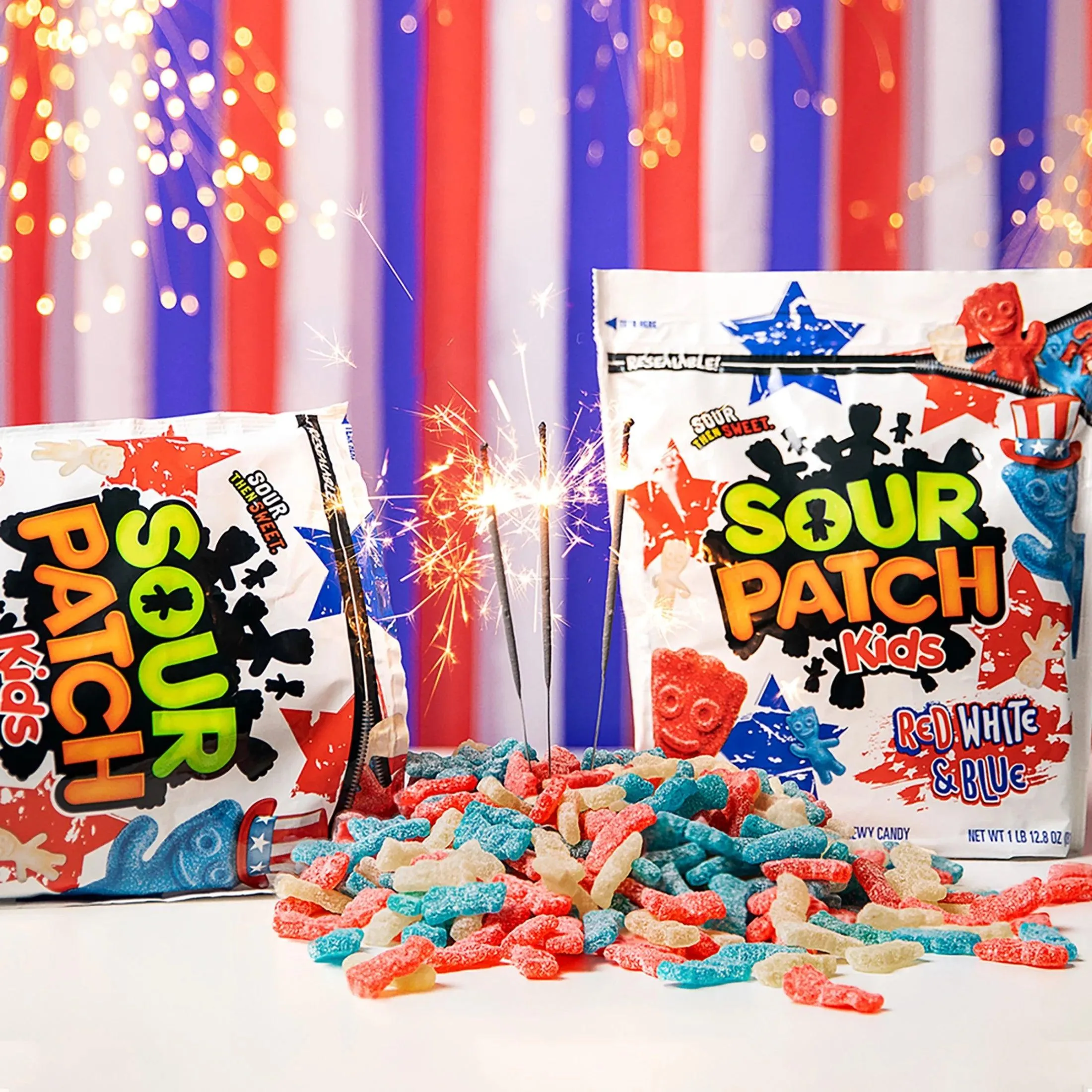 Sour Patch Kids Red White & Blue