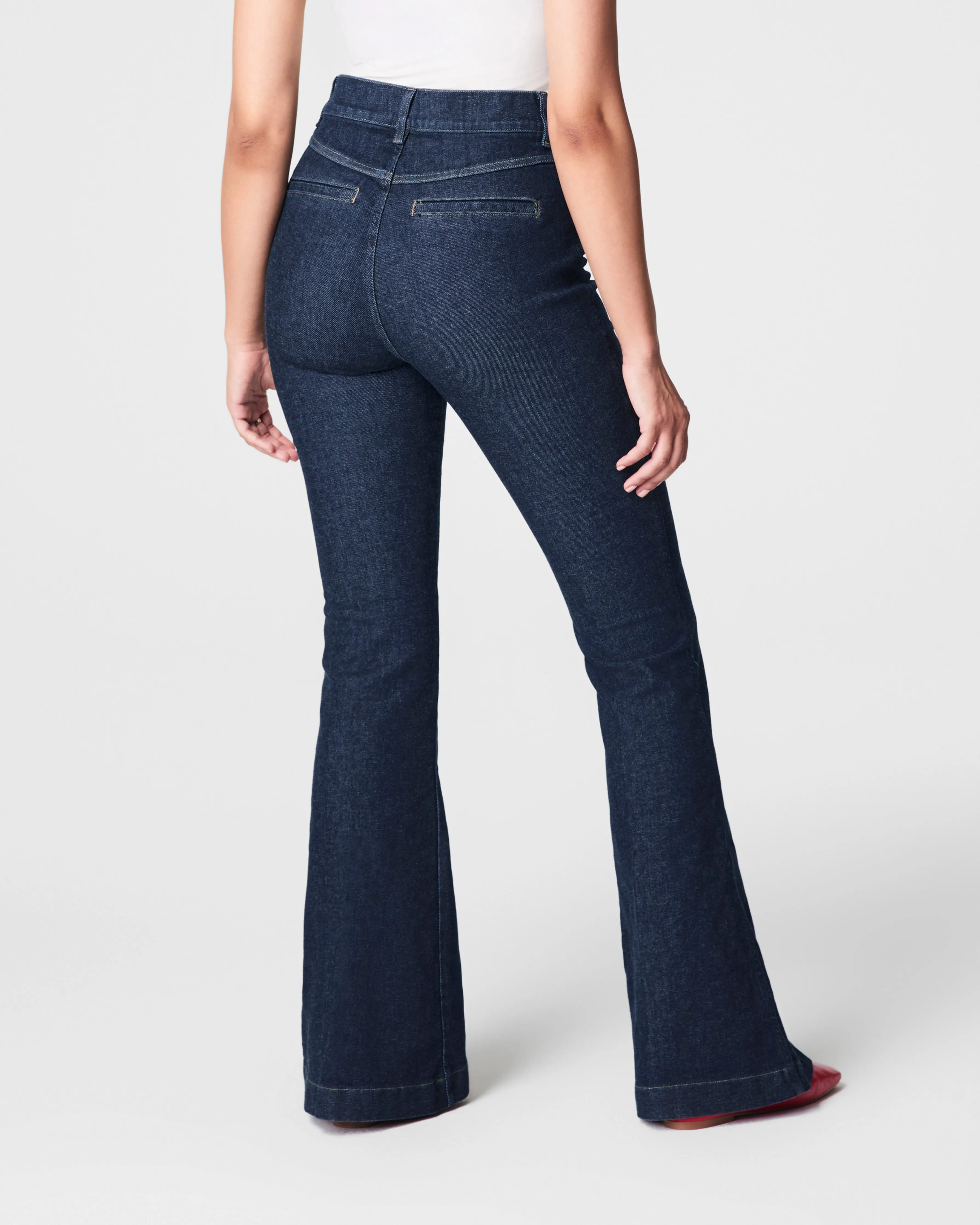 SPANXshape™ EveryWear Pintuck Flare Jeans