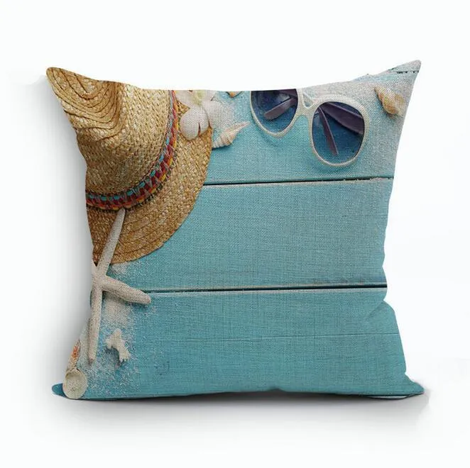 Stunning Seashells Decorative Pillow Case