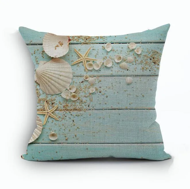 Stunning Seashells Decorative Pillow Case