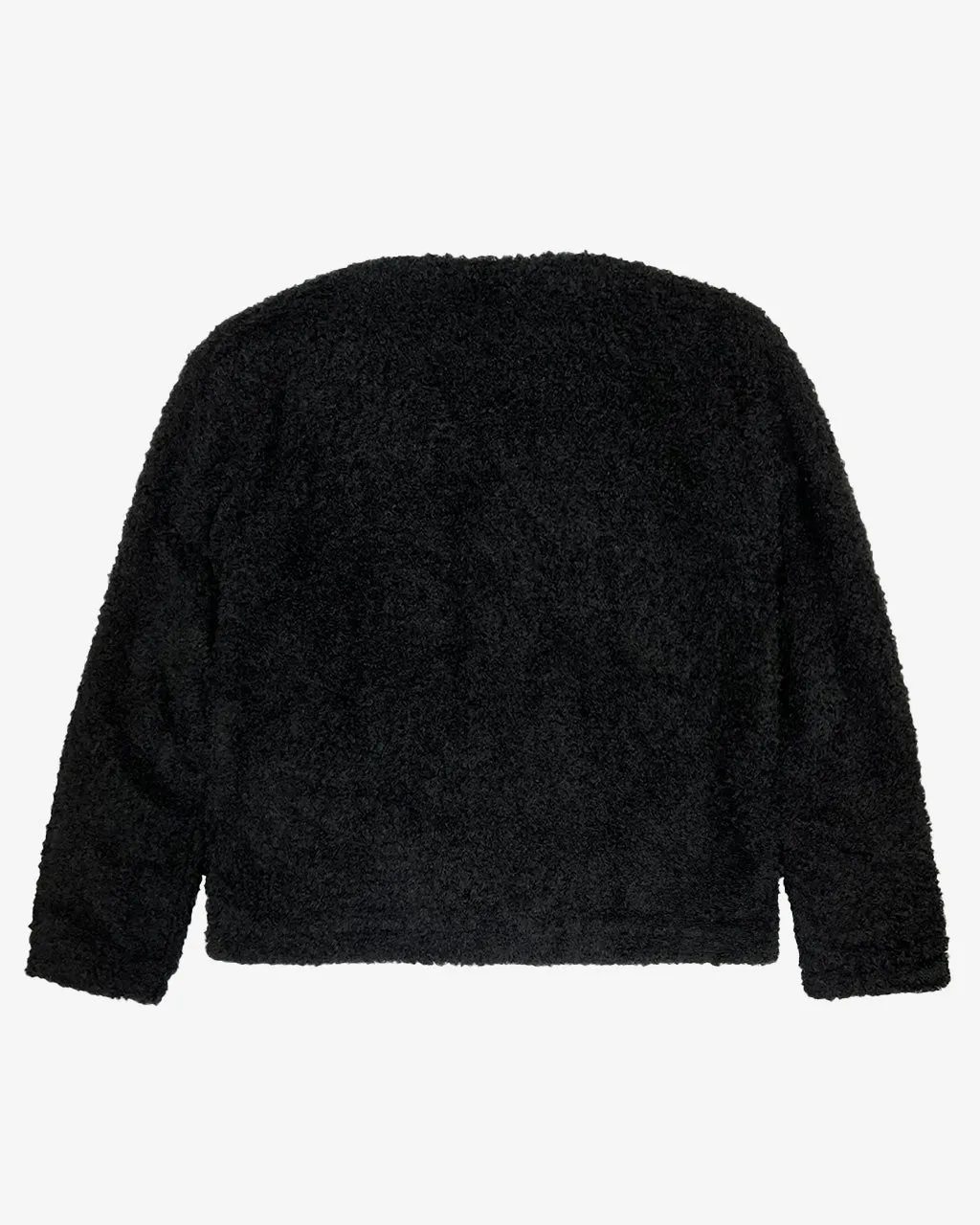 Teddy Cardigan Black