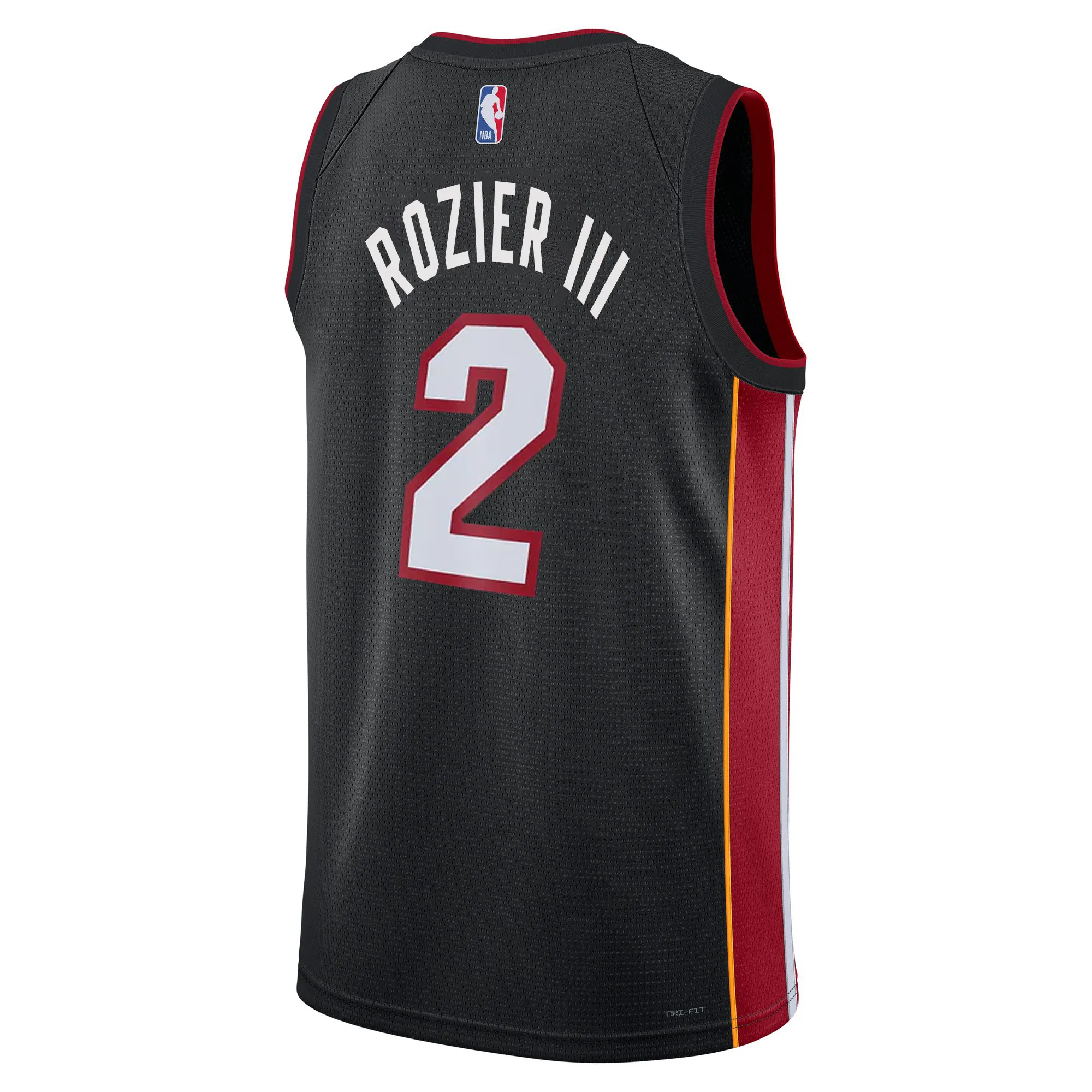 Terry Rozier III Nike Miami HEAT Icon Black Swingman Jersey