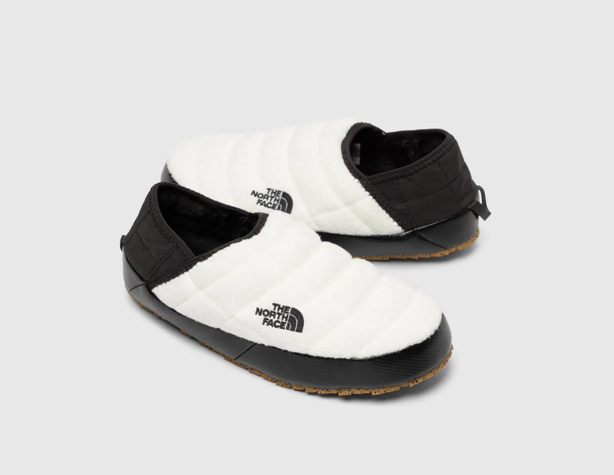 The North Face Women's ThermoBall Traction Mule V Gardenia White / TNF Black