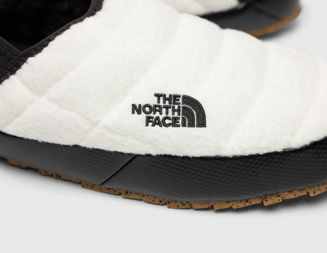 The North Face Women's ThermoBall Traction Mule V Gardenia White / TNF Black