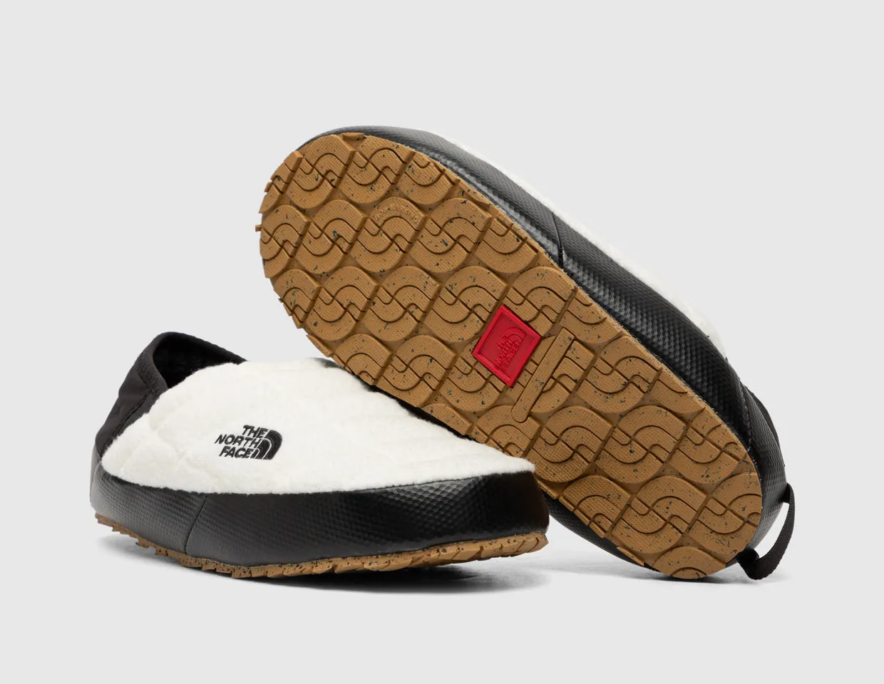 The North Face Women's ThermoBall Traction Mule V Gardenia White / TNF Black