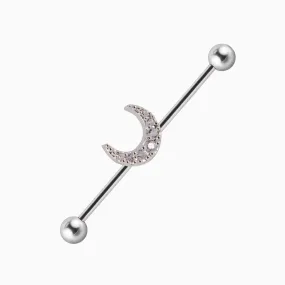 Titanium Moon Industrial Barbell