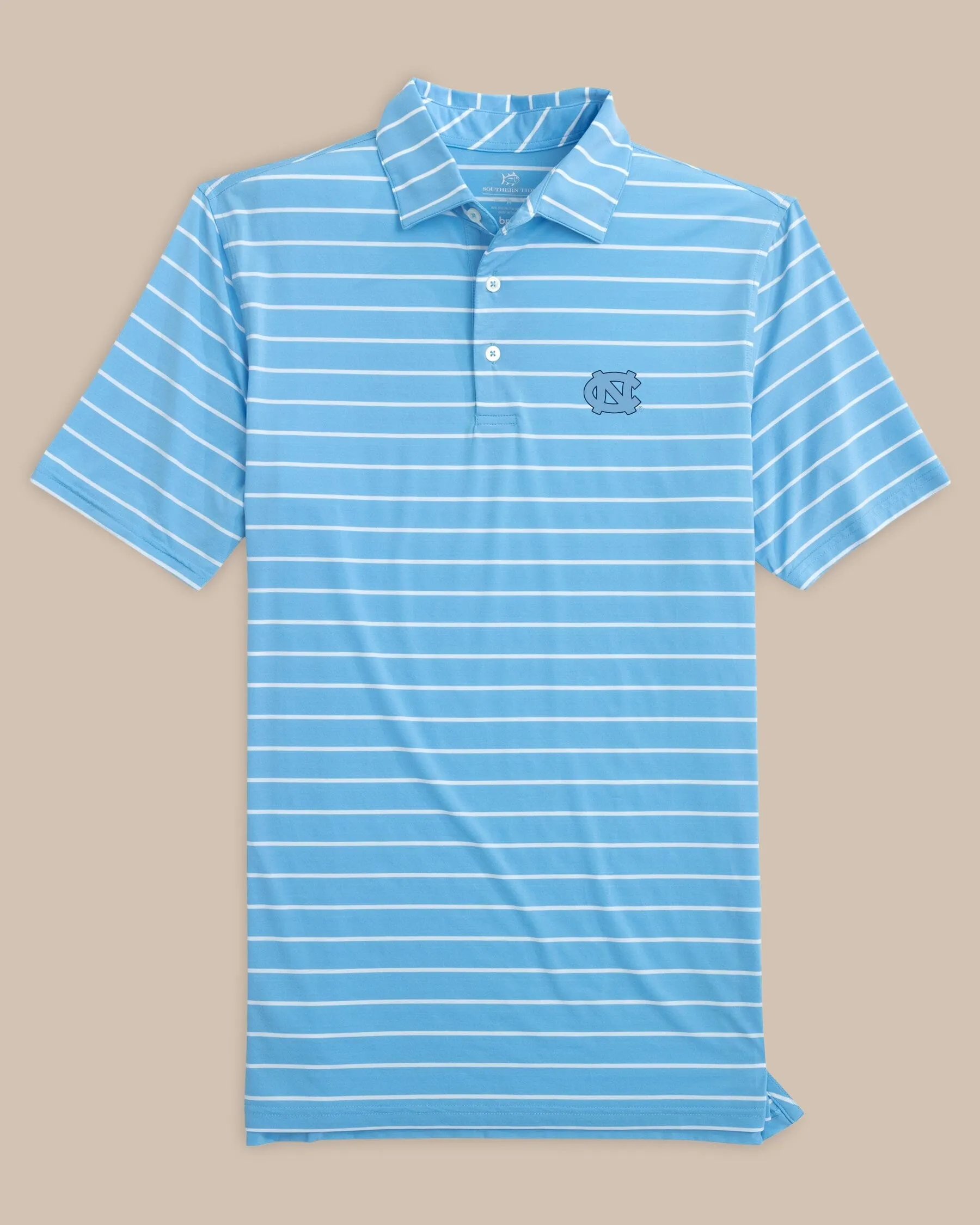 UNC Tar Heels brrr°®-eeze Desmond Stripe Polo