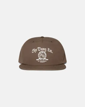 University Crest Cap (Brown)