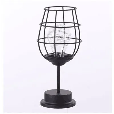 Wire Design Table Lamp